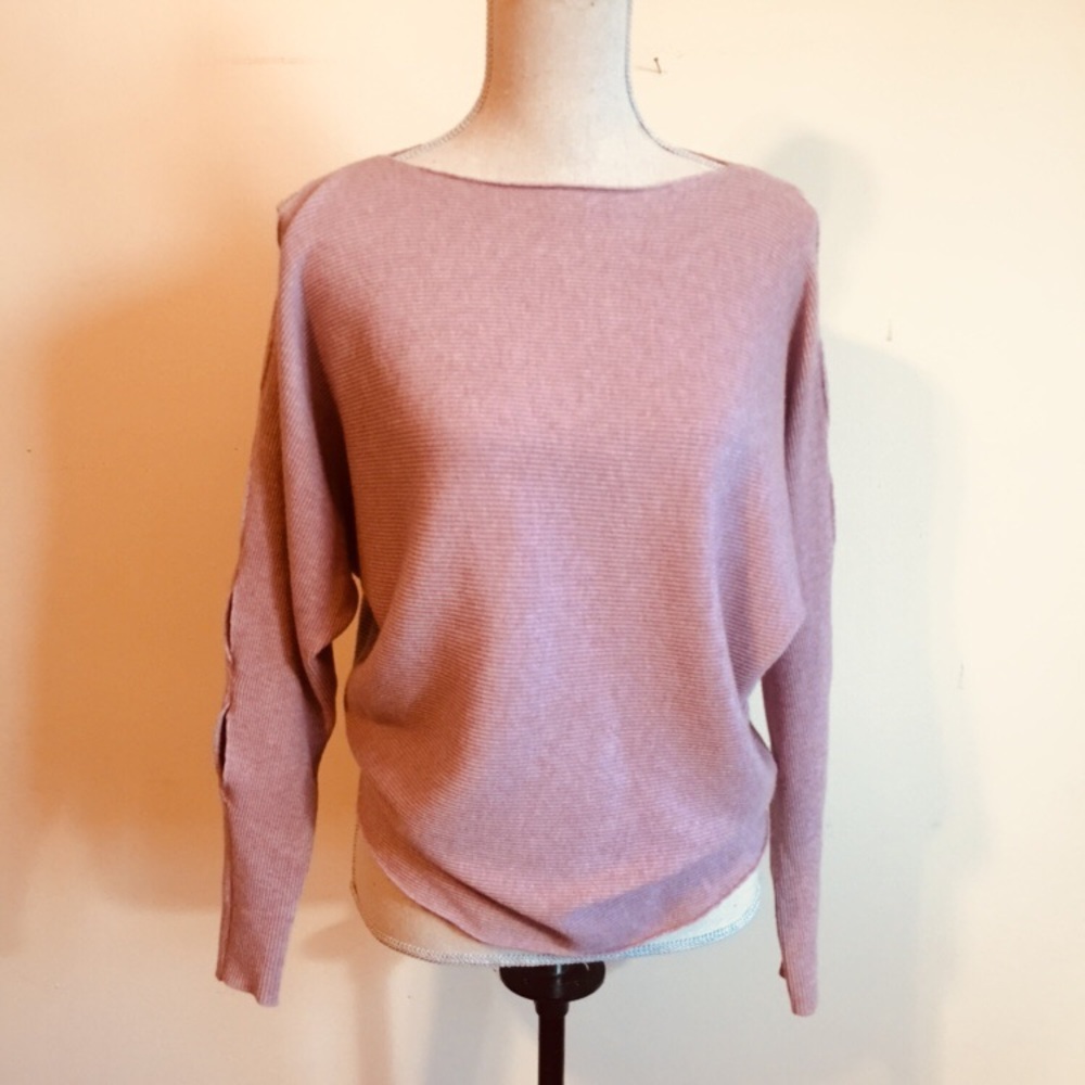 wool blend sweater chic sweater cold shoulder